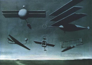 bandera negra 1937 surrealista Pinturas al óleo